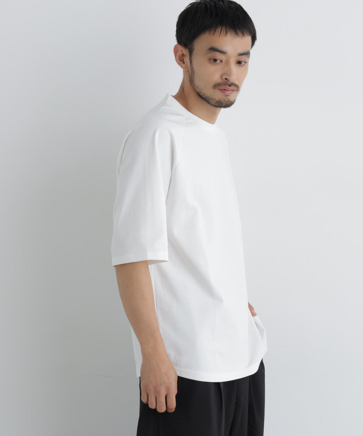 ビッグドレープTシャツ 半袖 6726224217