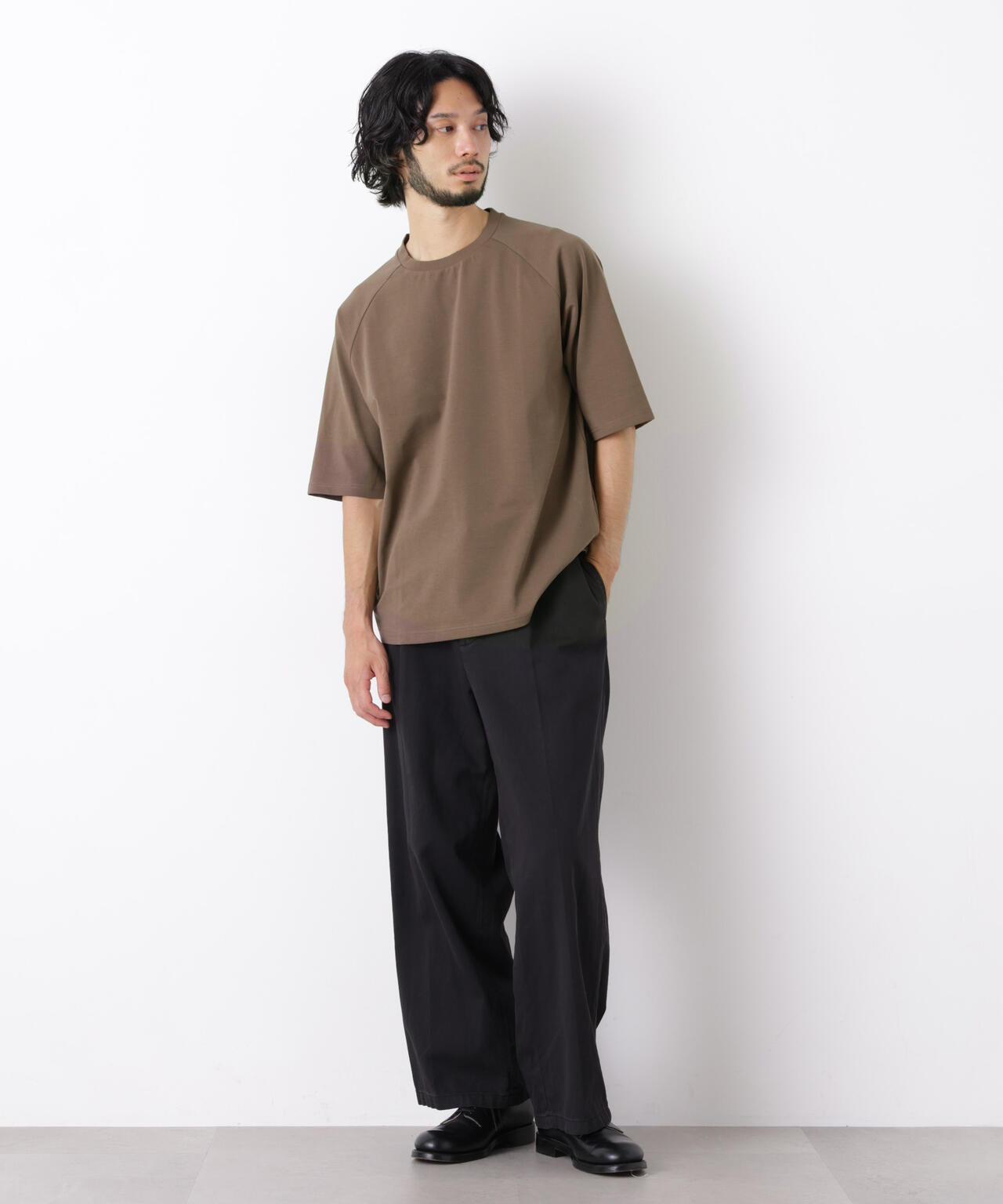 ビッグドレープTシャツ 半袖 6726224217