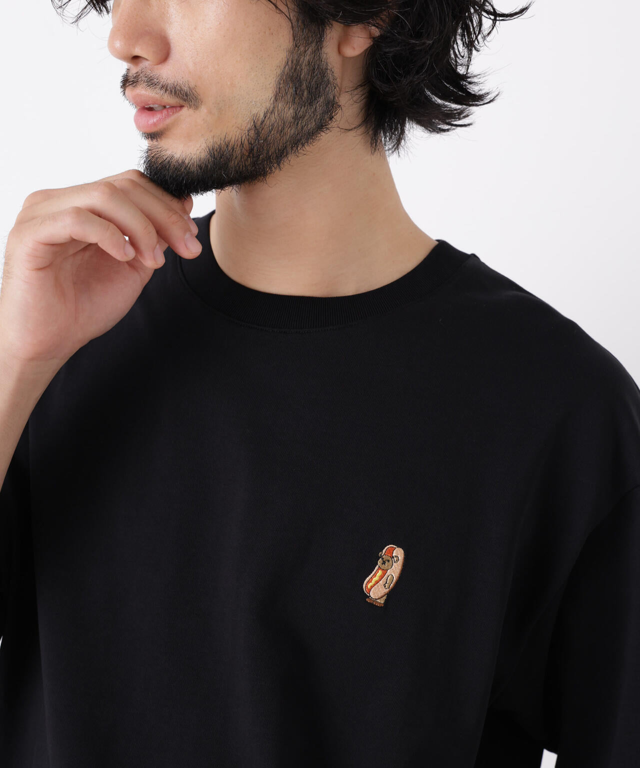 ナノベアTシャツ 半袖 フードスタンド 6726224220