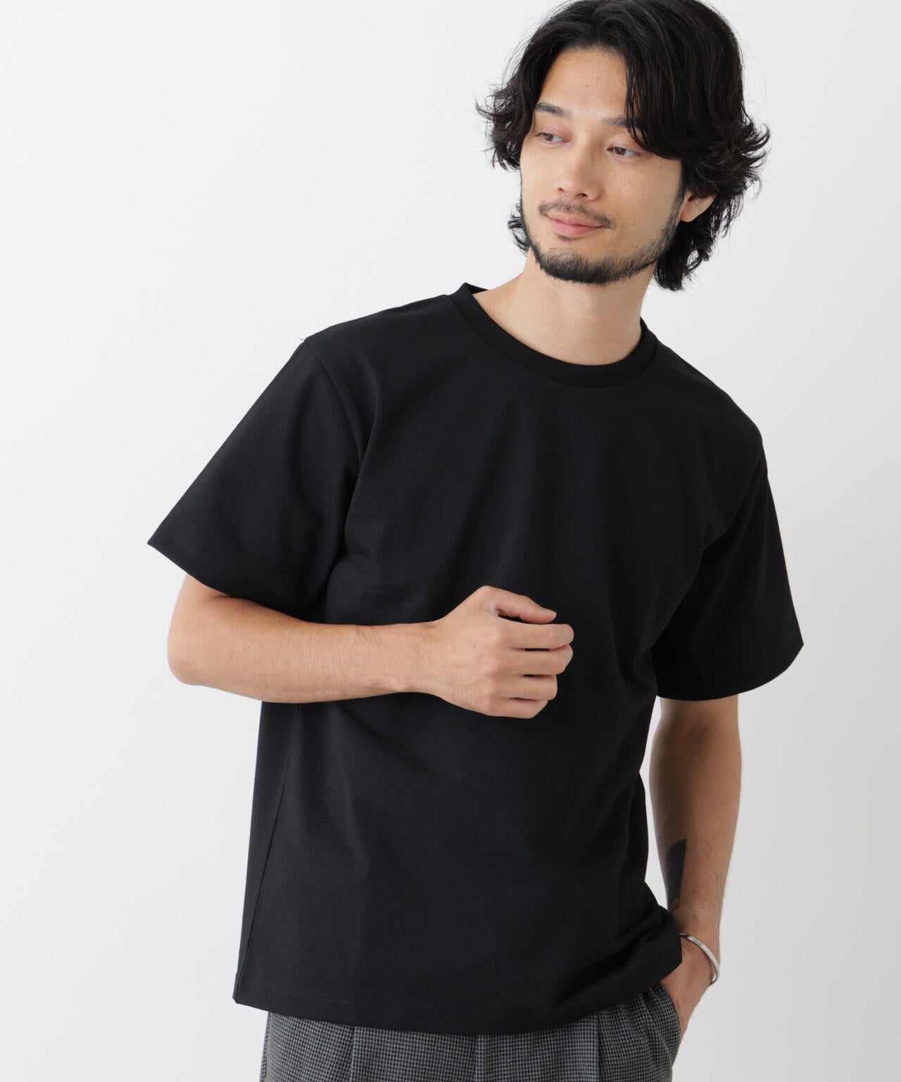 181cm B:75 W:73 H:90 着用サイズ:L