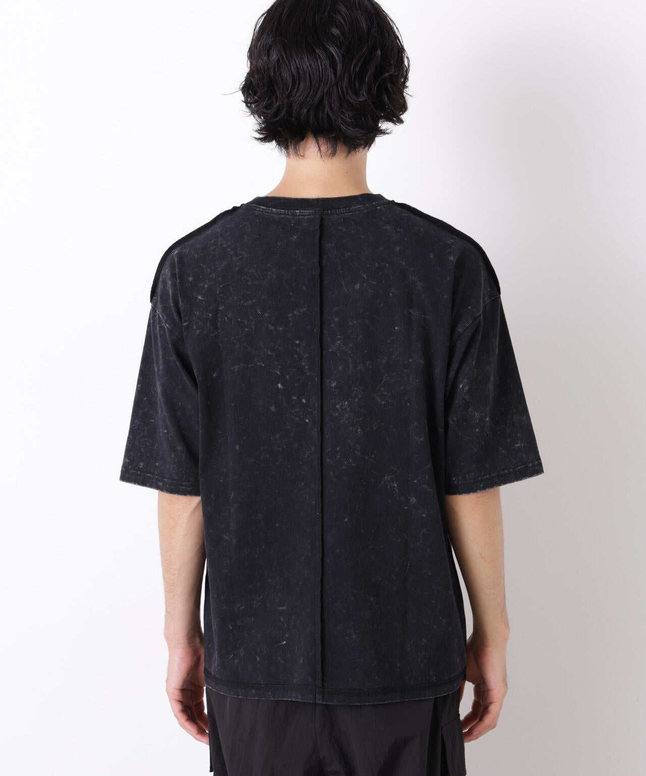 ワンポイントピグメントTシャツ 半袖 6726224222