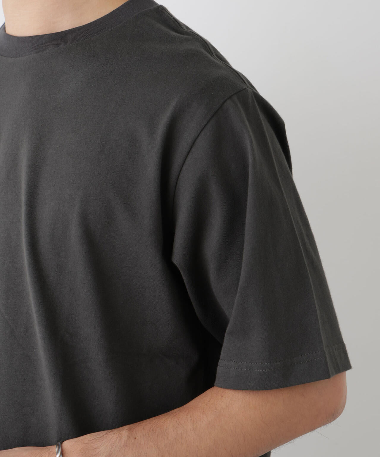 微起毛クロップドTシャツ 半袖 6726224230