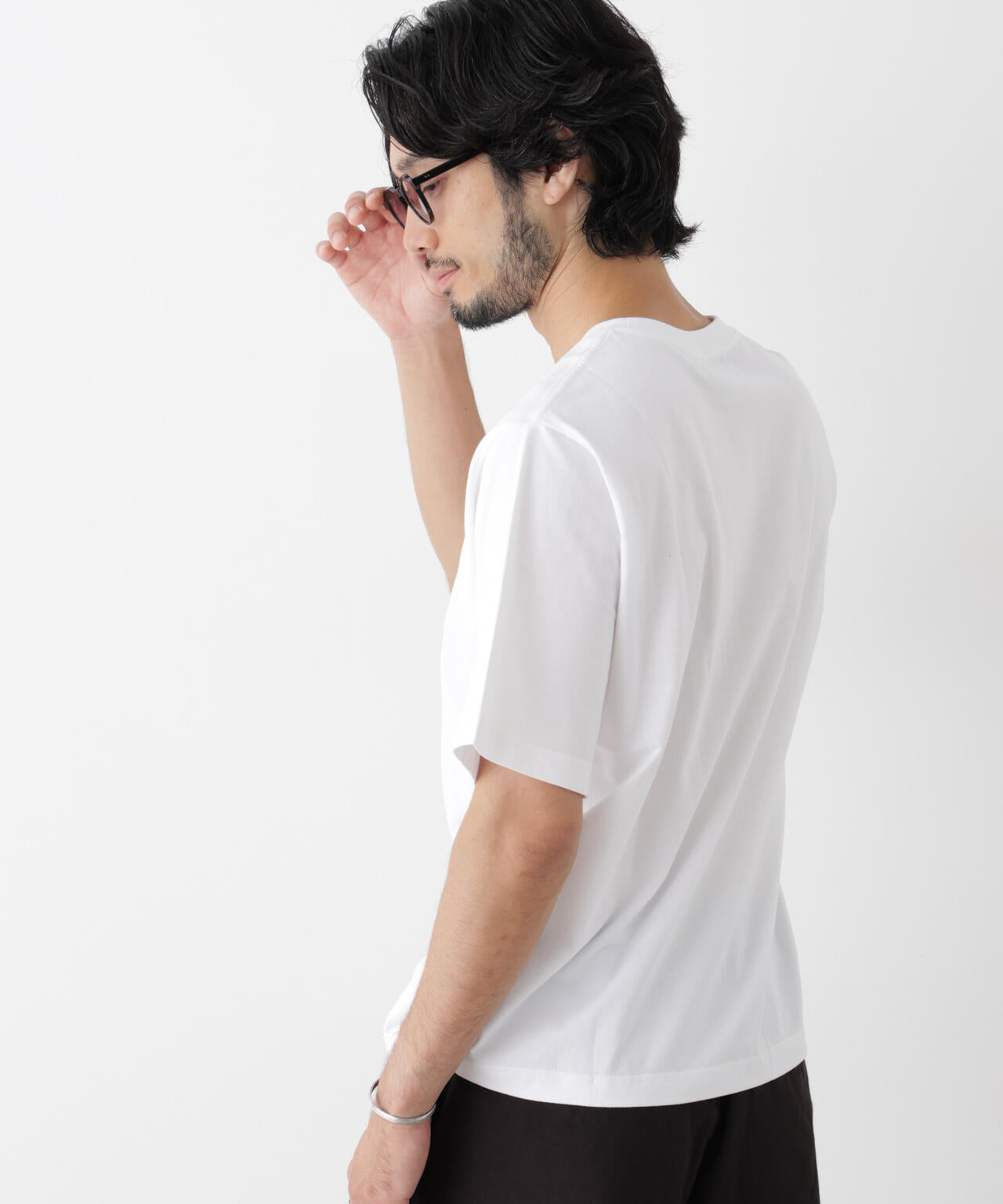 微起毛クロップドTシャツ 半袖 6726224230