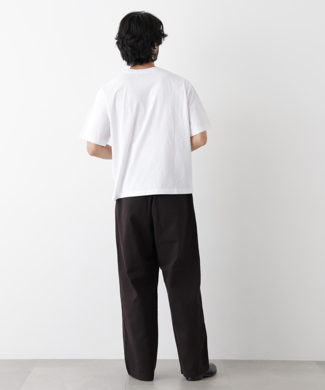 微起毛クロップドTシャツ 半袖 6726224230