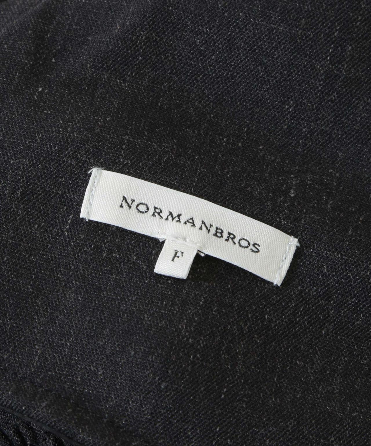 NORMANBROS/リネン混ネップワイドタックオーバーパンツ 6726227002
