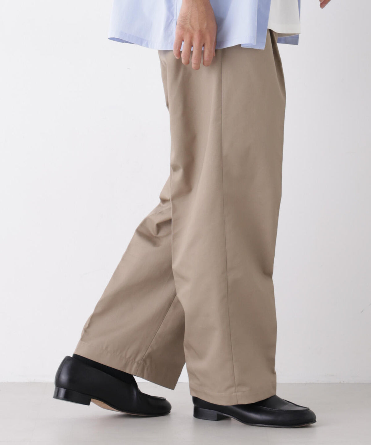 TCツイル2タックワイドパンツ 6726227211