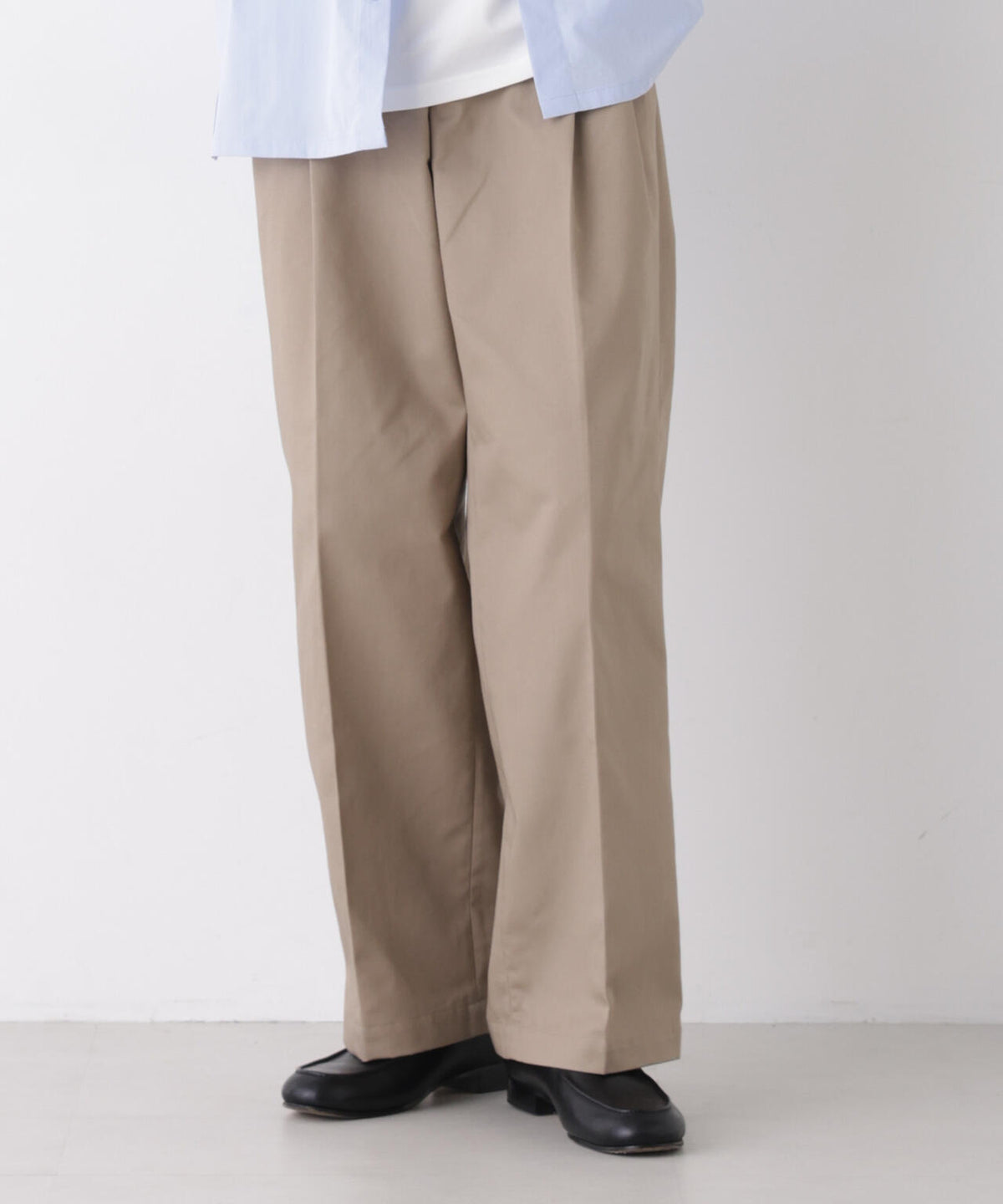 TCツイル2タックワイドパンツ 6726227211