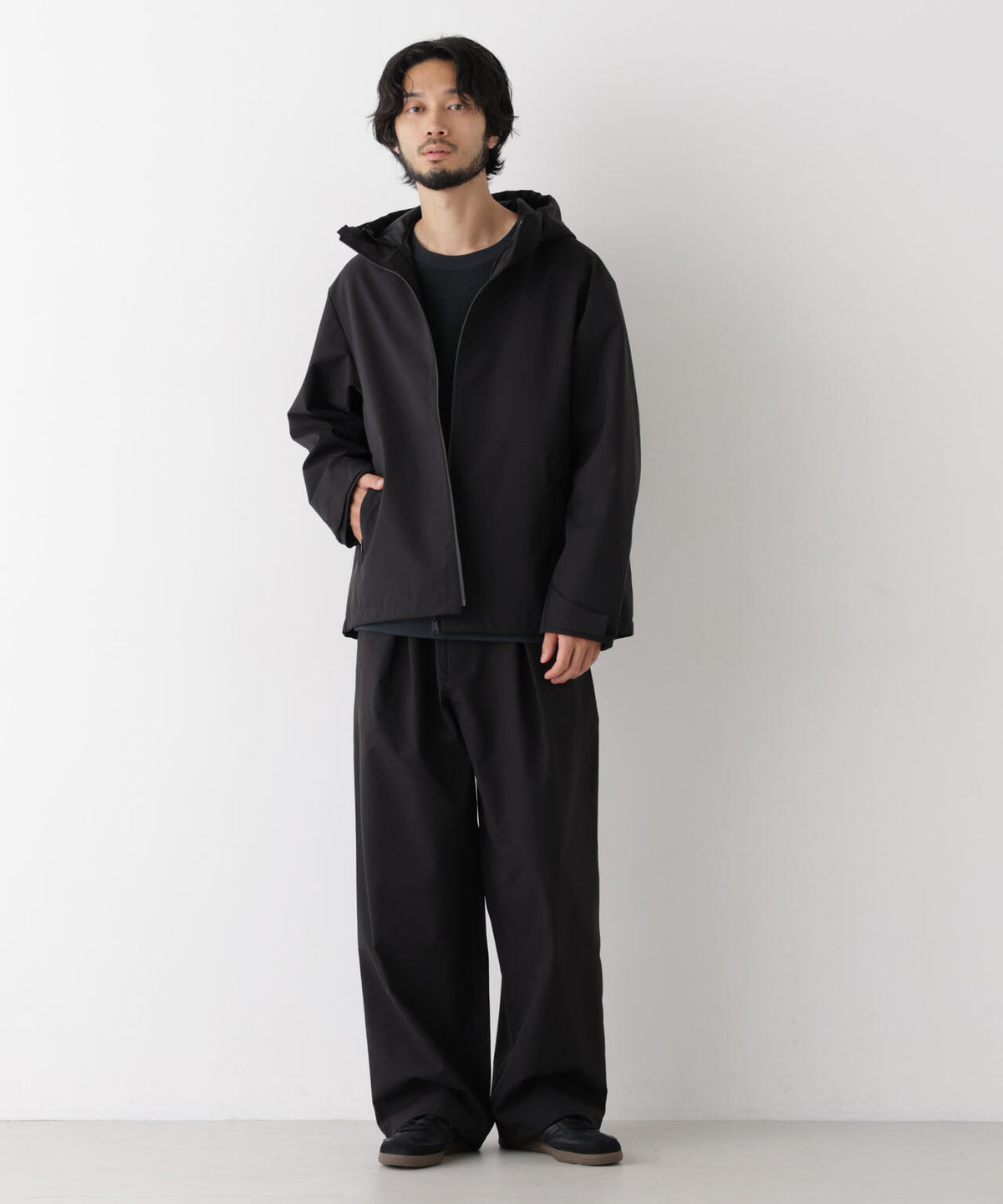 3レイヤー インタックワイドパンツ(セットアップ可) 6726227217