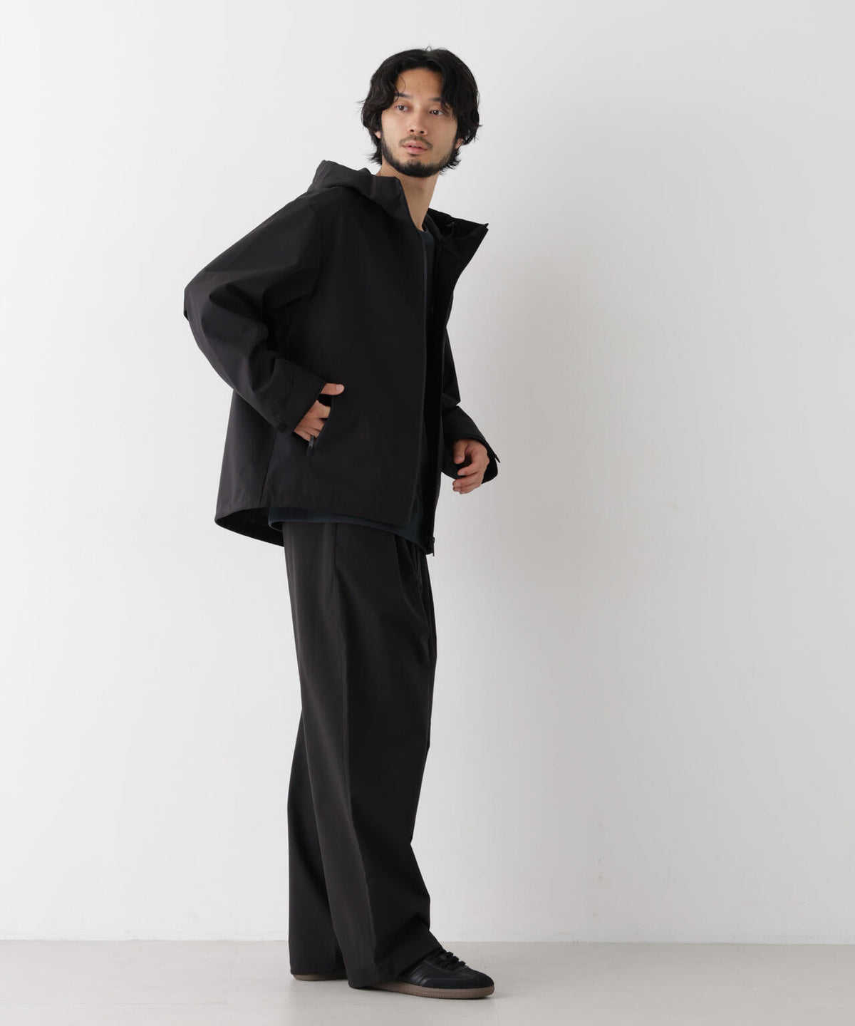 3レイヤー インタックワイドパンツ(セットアップ可) 6726227217
