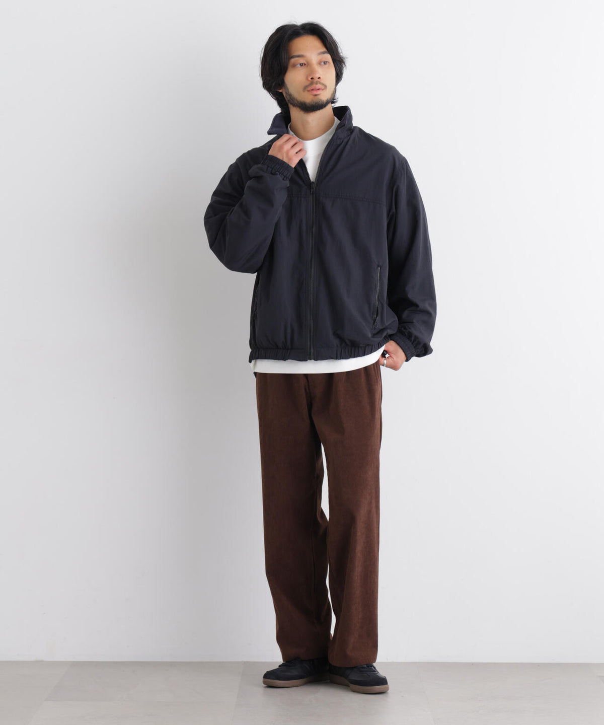 イージーワイドコーデュロイパンツ 6726227220