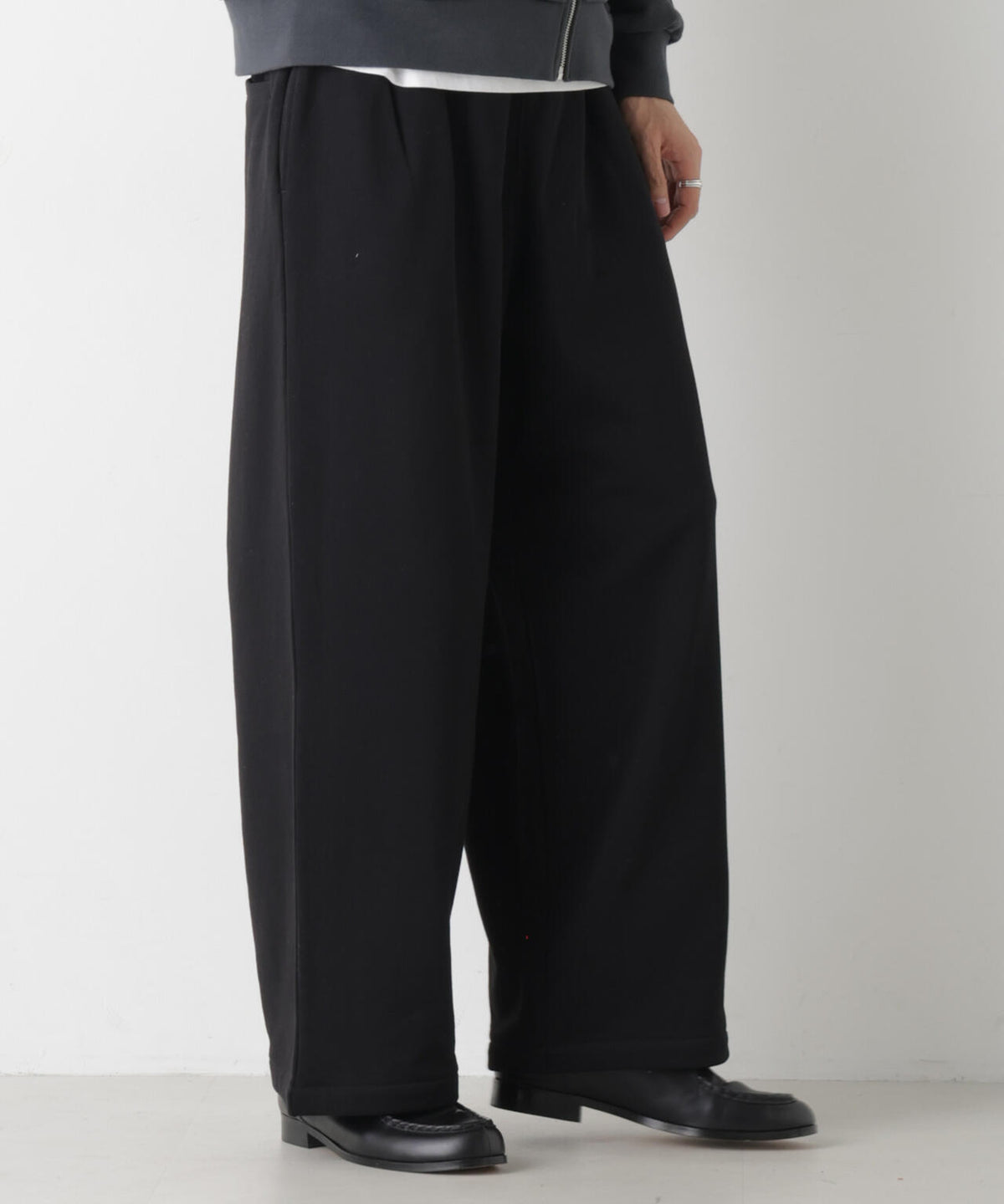WEB限定/2タックワイドスウェットパンツ 6726227221