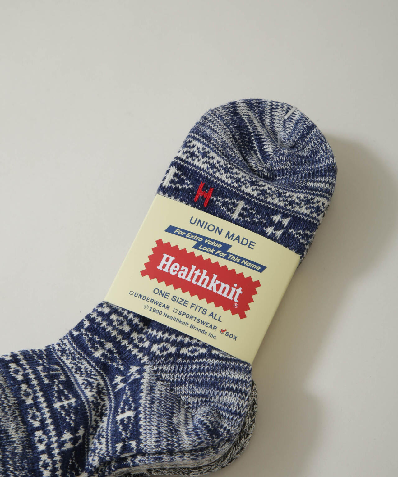 Healthknit/ジャガードソックス 3足セット 6726251003