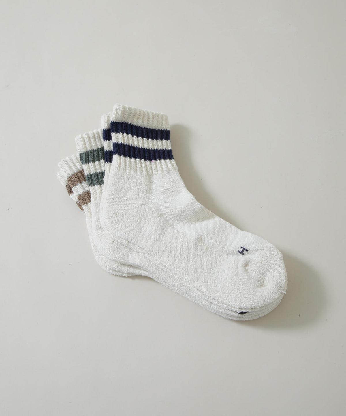 Healthknit/シンカー2本ライン ソックス 3足SET 6726251007