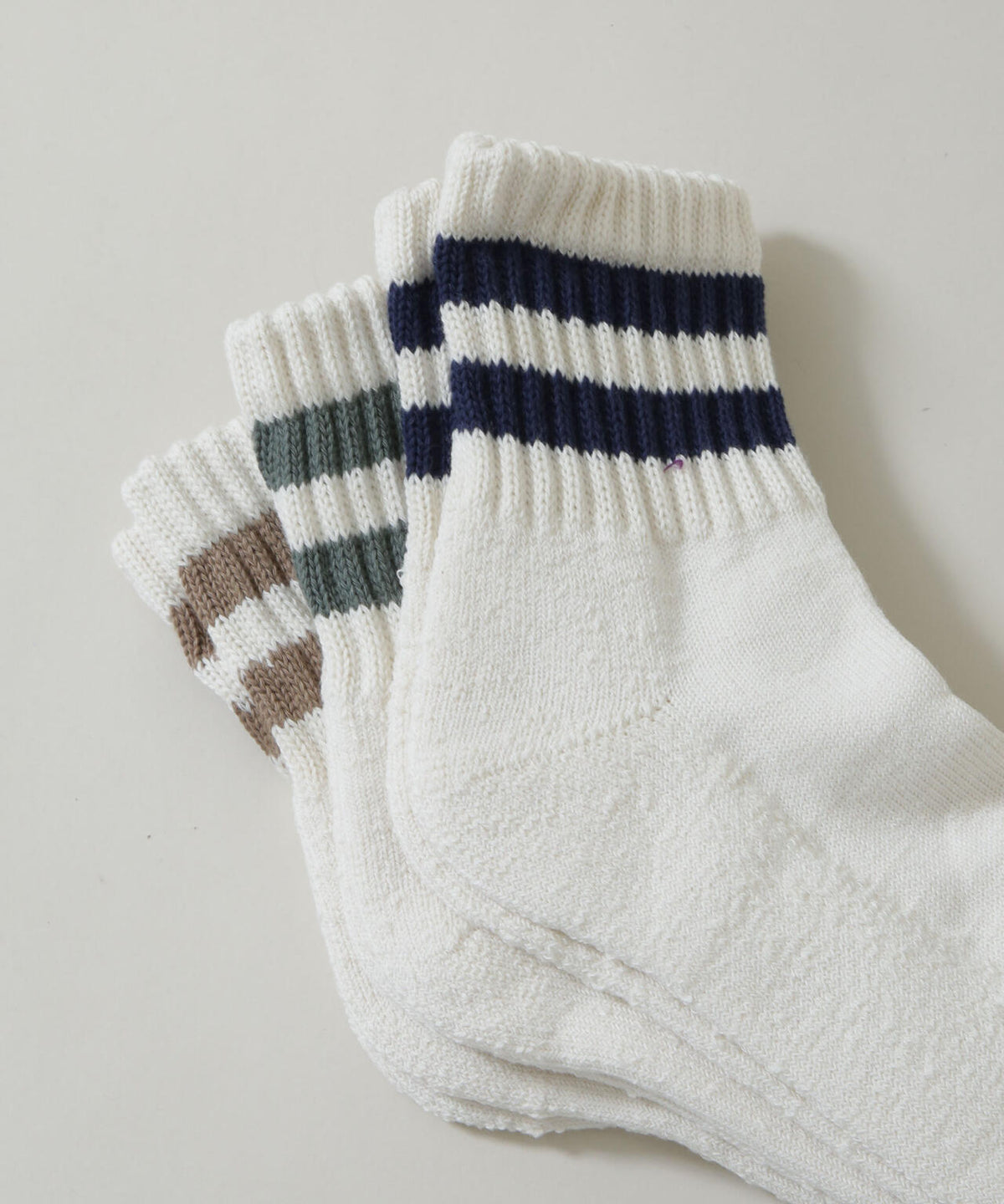 Healthknit/シンカー2本ライン ソックス 3足SET 6726251007