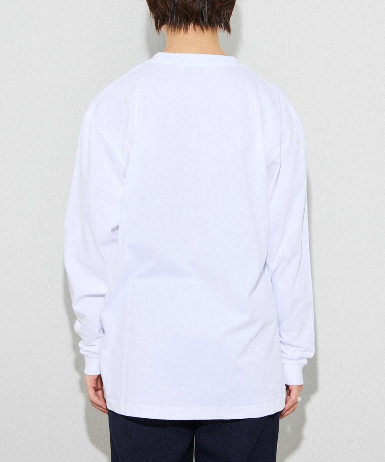 「とんだ林蘭×NANO universe」 ロングTシャツ 6733123306