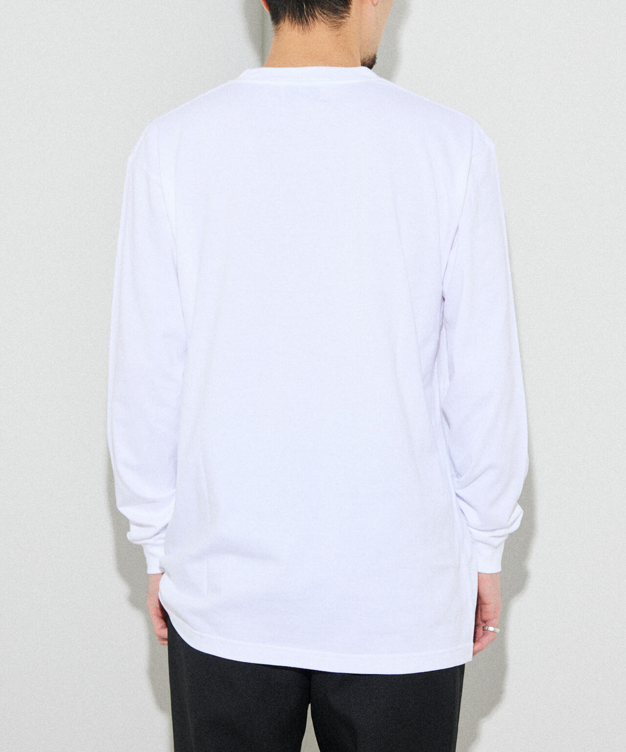 「とんだ林蘭×NANO universe」 ロングTシャツ 6733123306