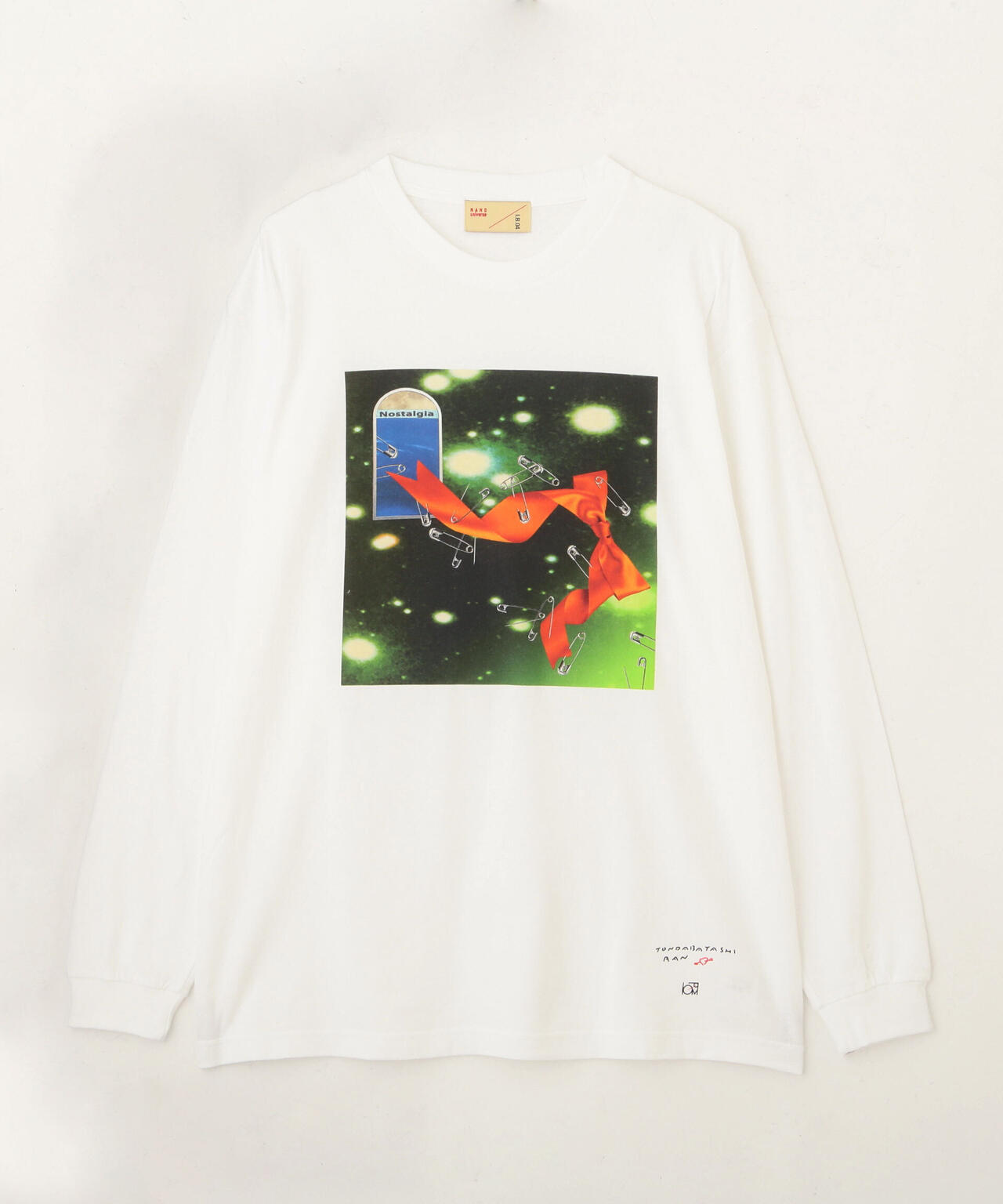 「とんだ林蘭×NANO universe」 ロングTシャツ 6733123306