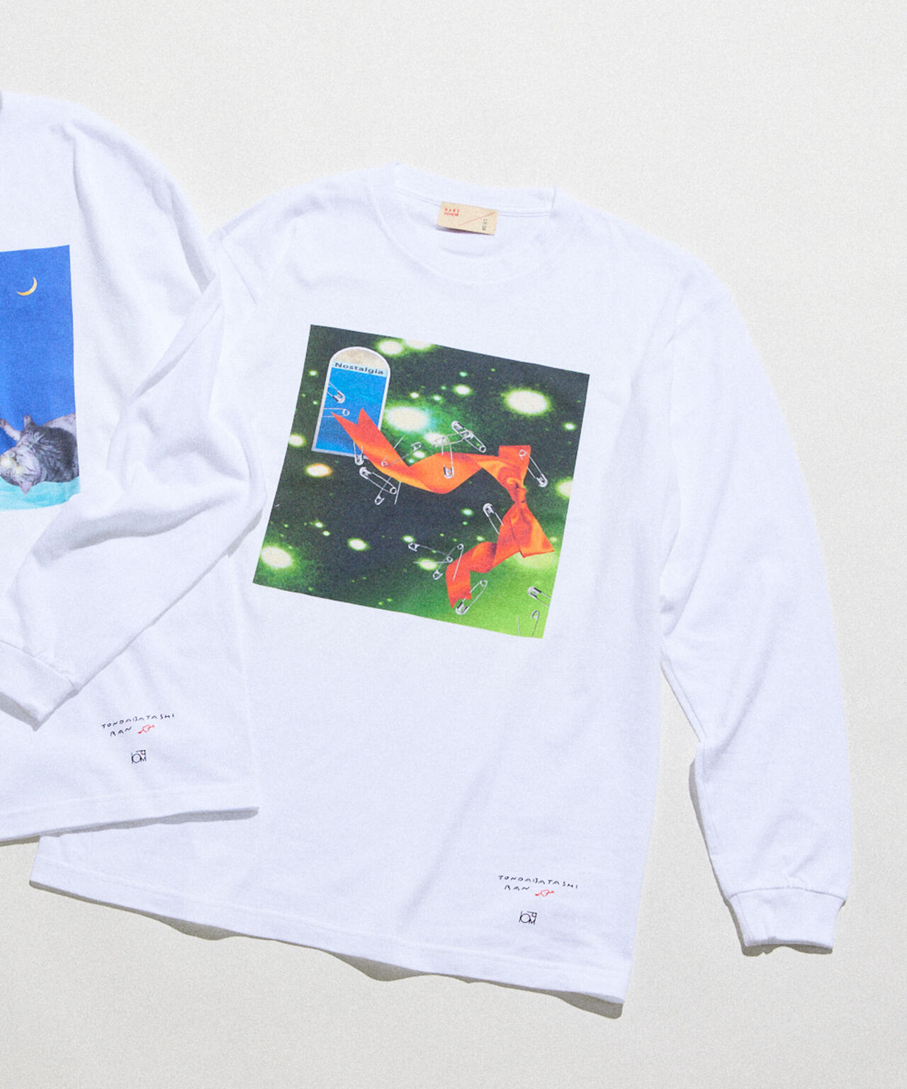 「とんだ林蘭×NANO universe」 ロングTシャツ 6733123306