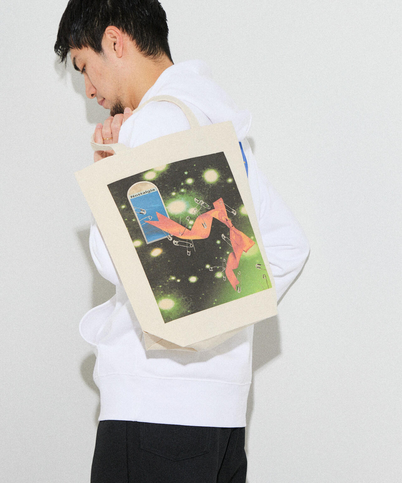 「とんだ林蘭×NANO universe」 トートバッグ 6733132301