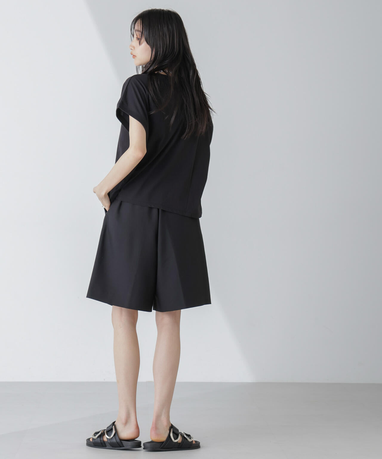 ツータックショートパンツ 6734128300