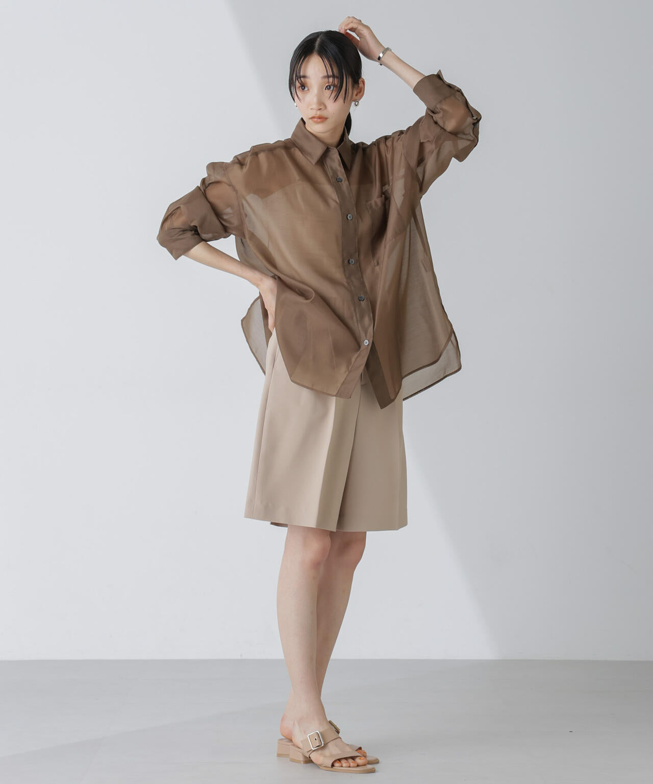 ツータックショートパンツ 6734128300