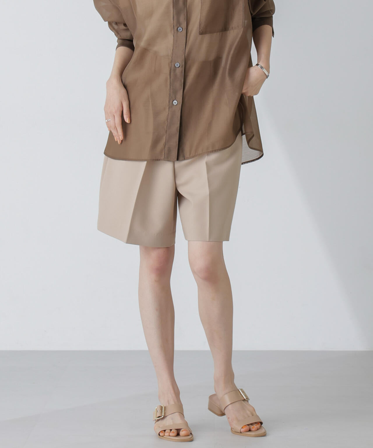 ツータックショートパンツ 6734128300