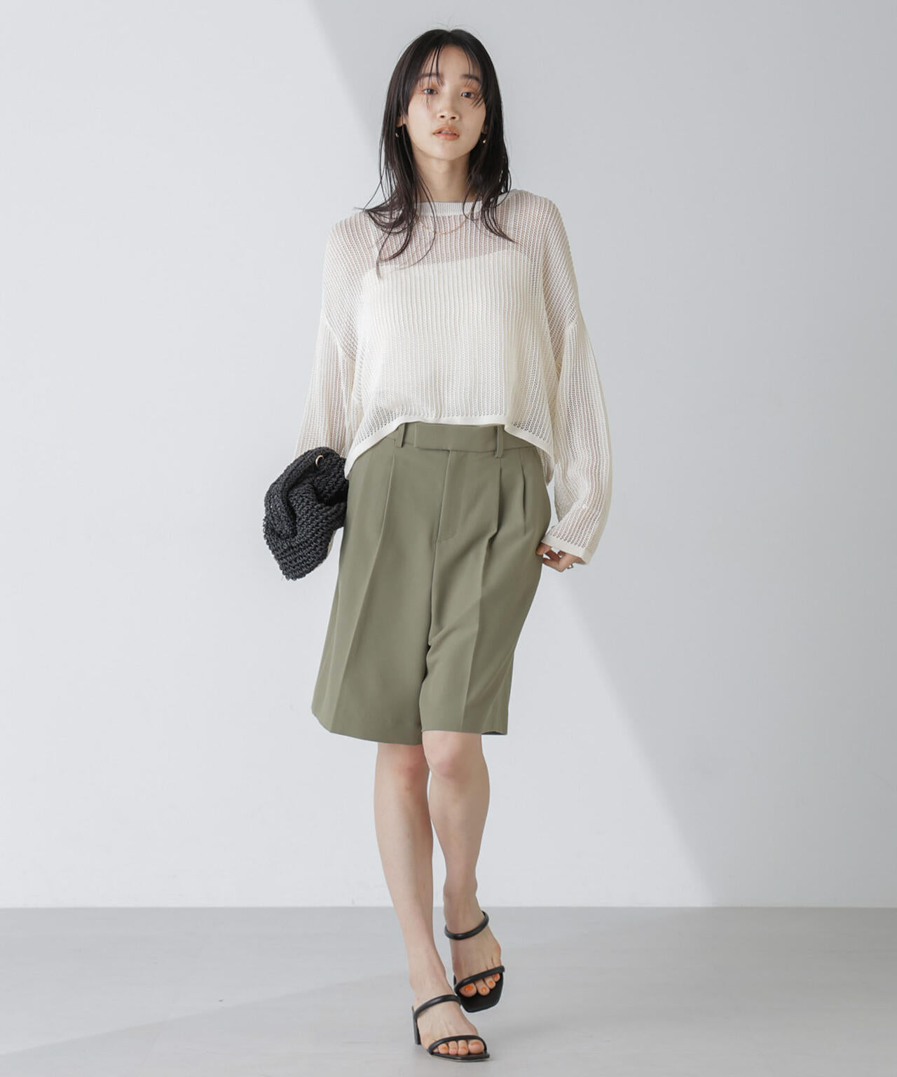 ツータックショートパンツ 6734128300