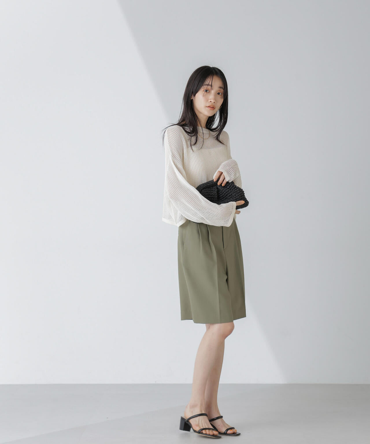 ツータックショートパンツ 6734128300