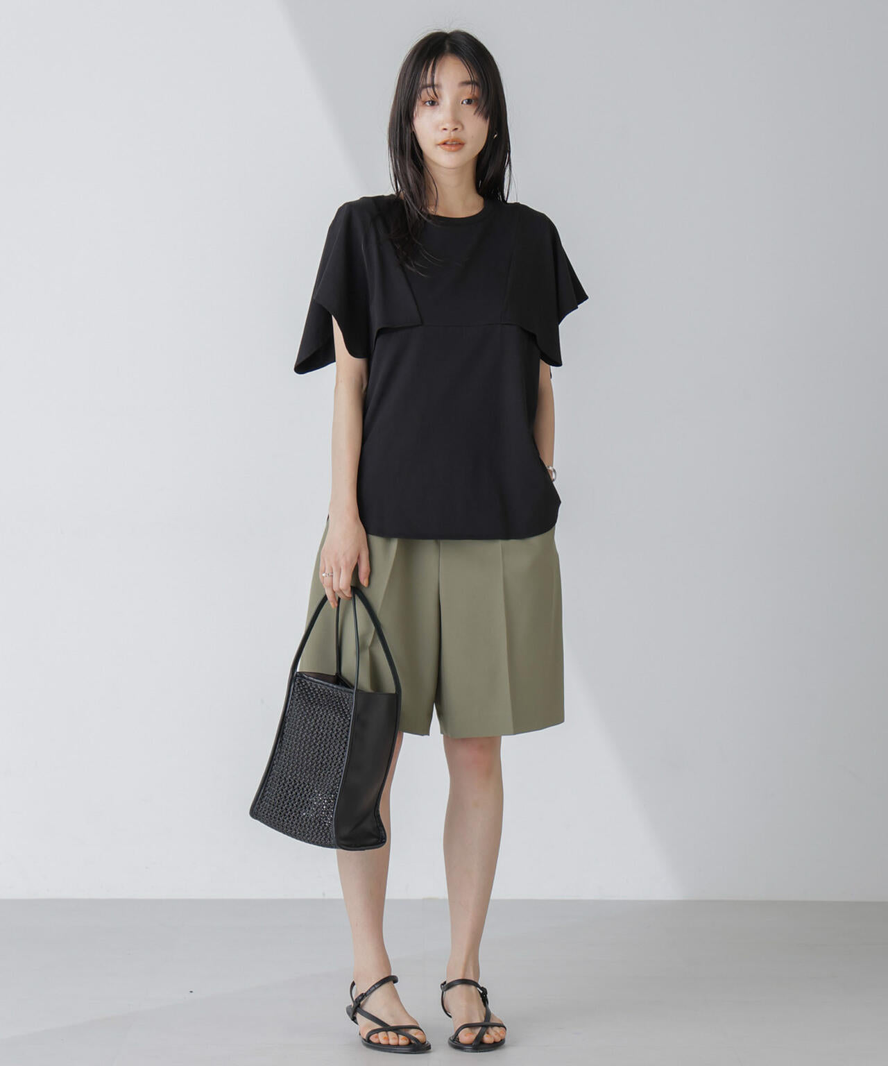 ツータックショートパンツ 6734128300