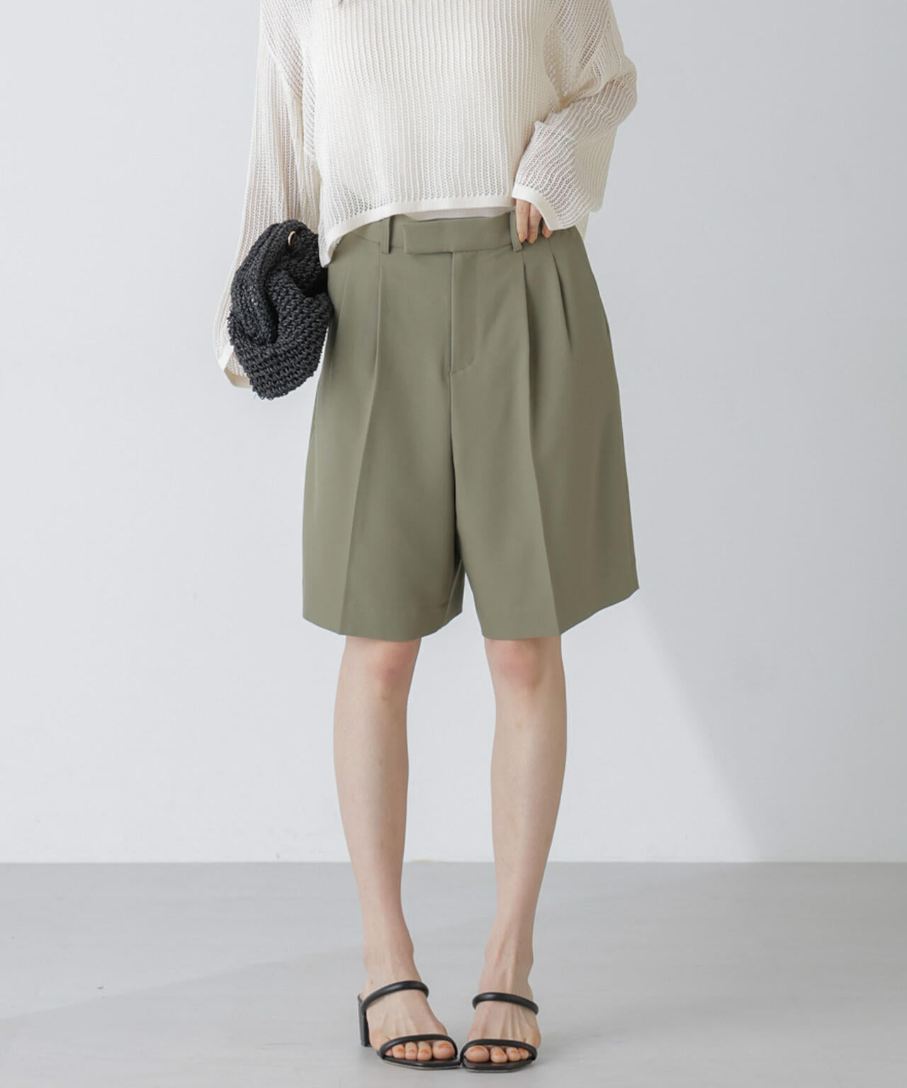 ツータックショートパンツ 6734128300