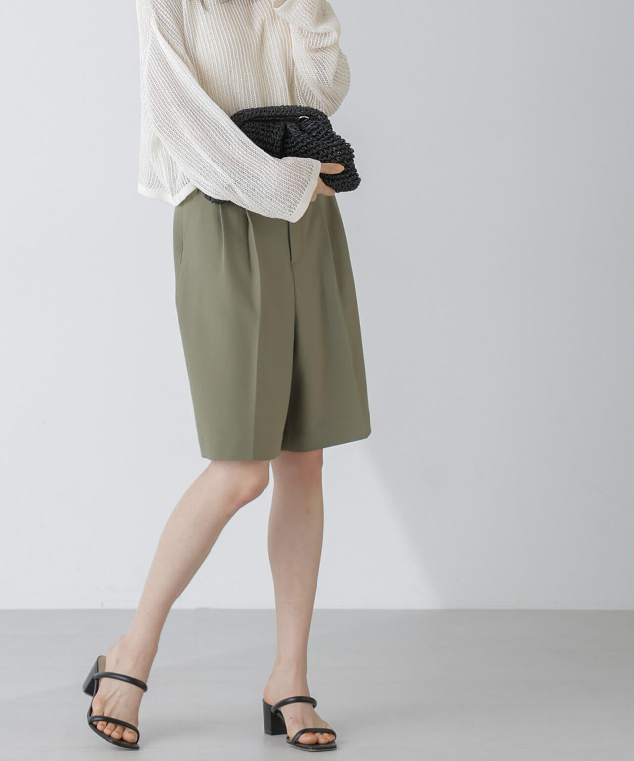 ツータックショートパンツ 6734128300