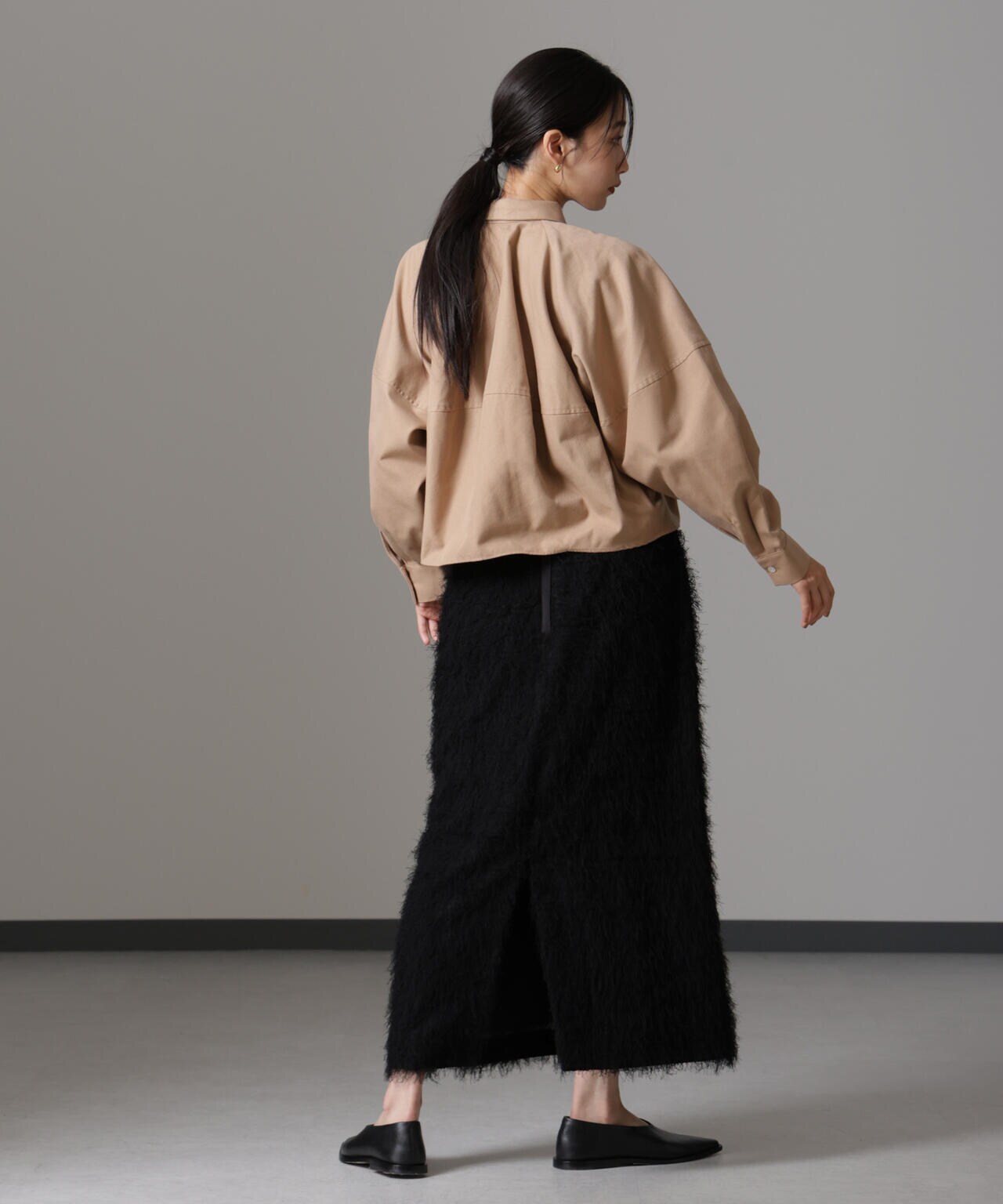 バルーンシルエットシャツ(セットアップ可) 6734220311