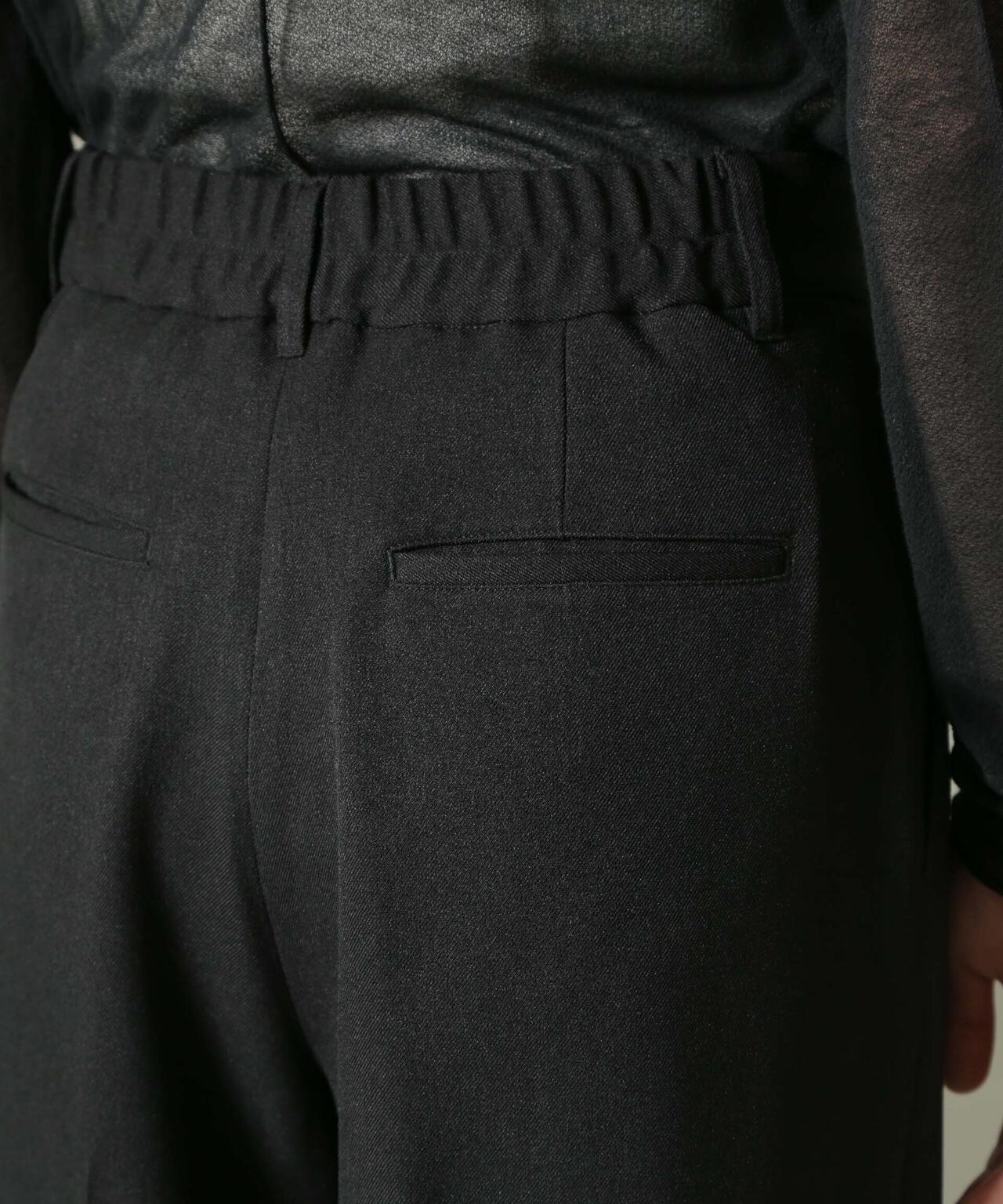 ウールライクタックワイドパンツ 6734227325