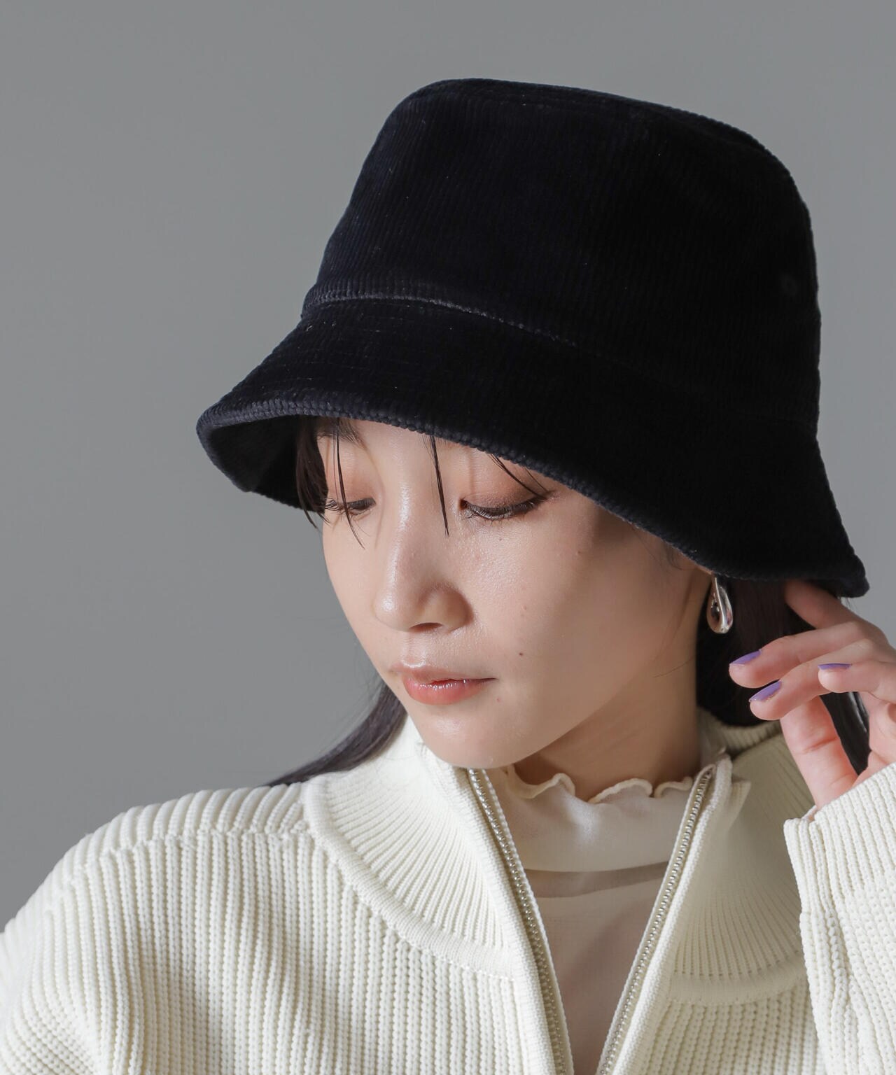 Healthknit/別注コーデュロイバケットハット 6734239300