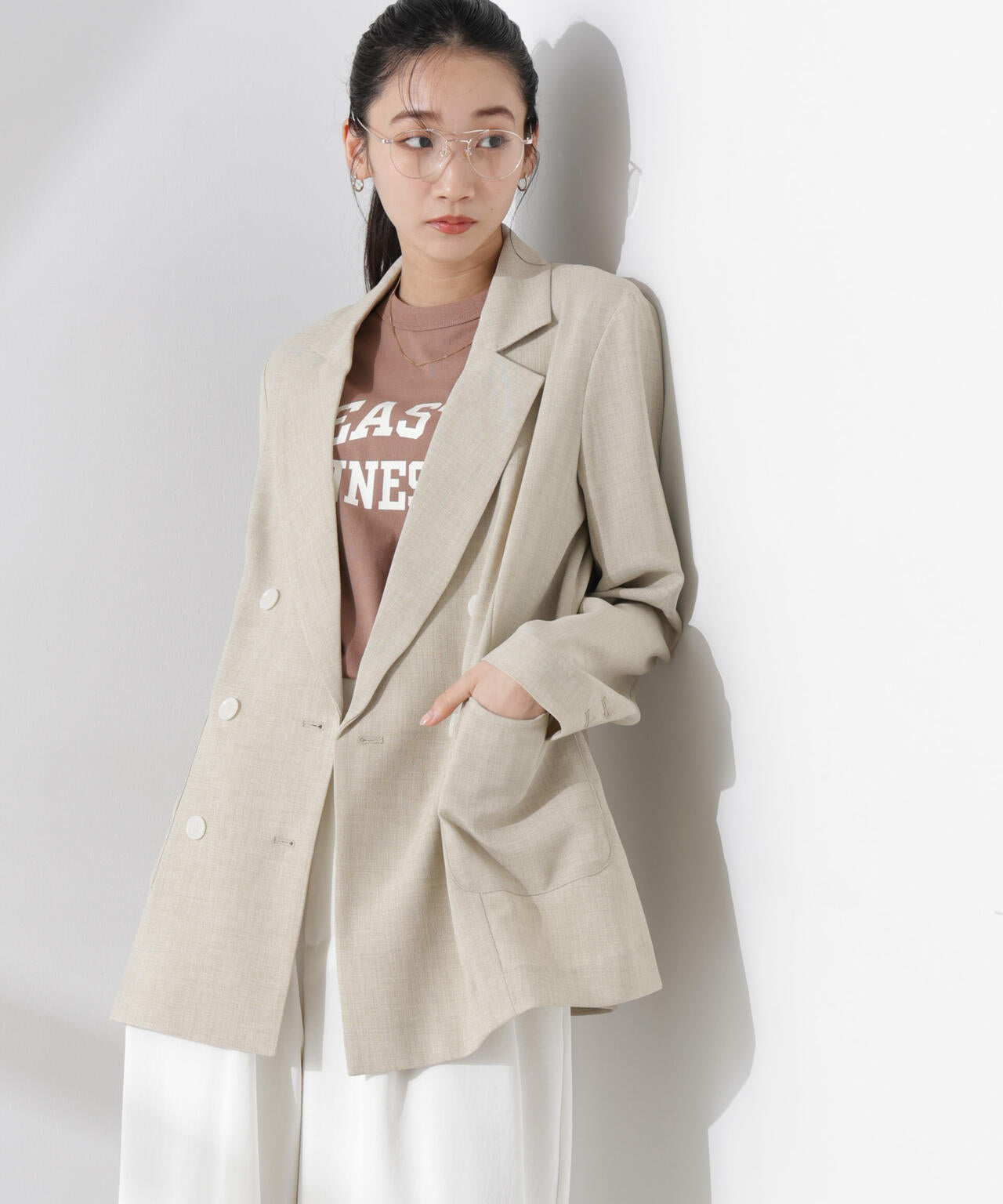 多機能素材ダブルジャケット(セットアップ可) 6735116304