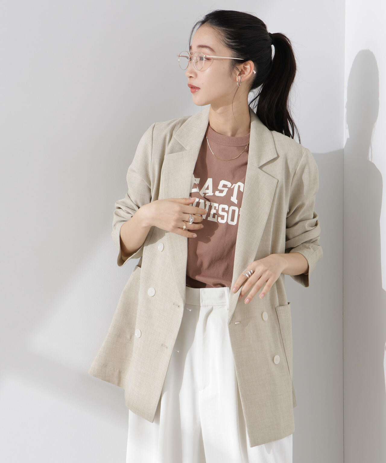 多機能素材ダブルジャケット(セットアップ可) 6735116304