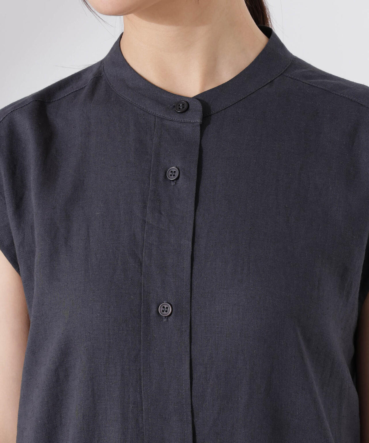Anti Smell Linen フレンチスリーブワンピース 6735119314