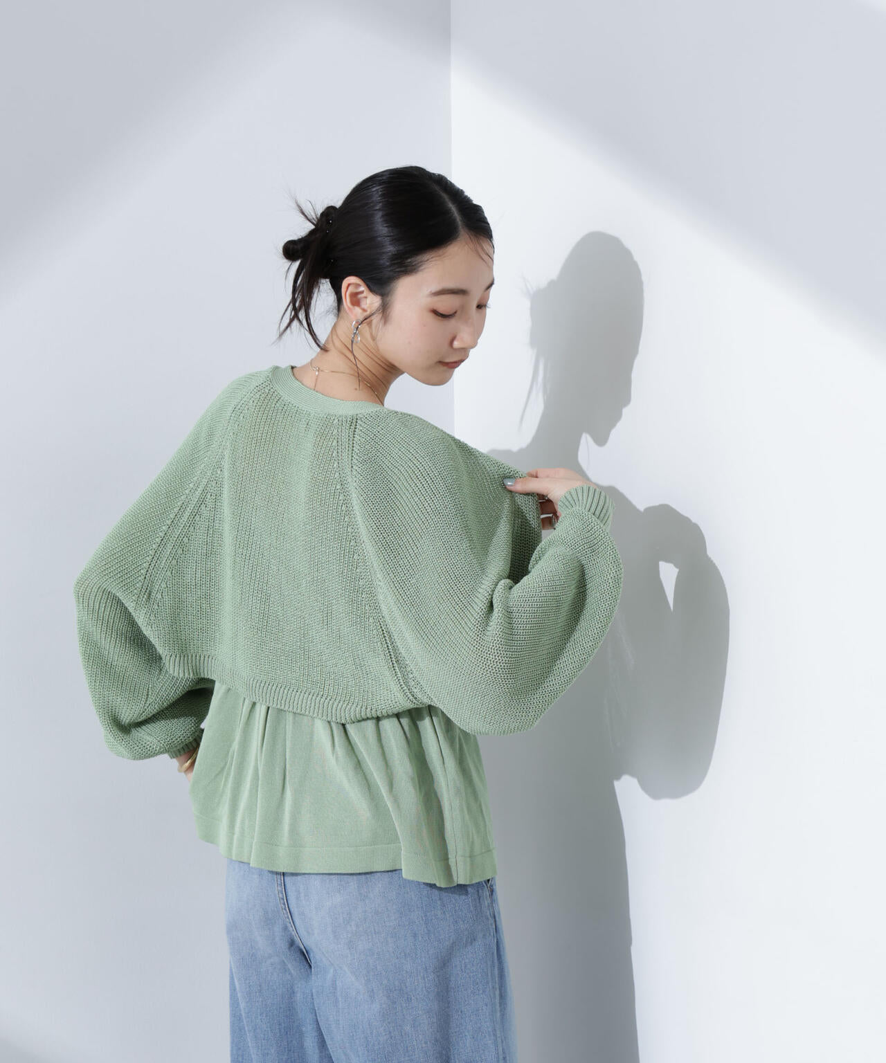 ペプラムキャミソール+ボレロセット 6735122322
