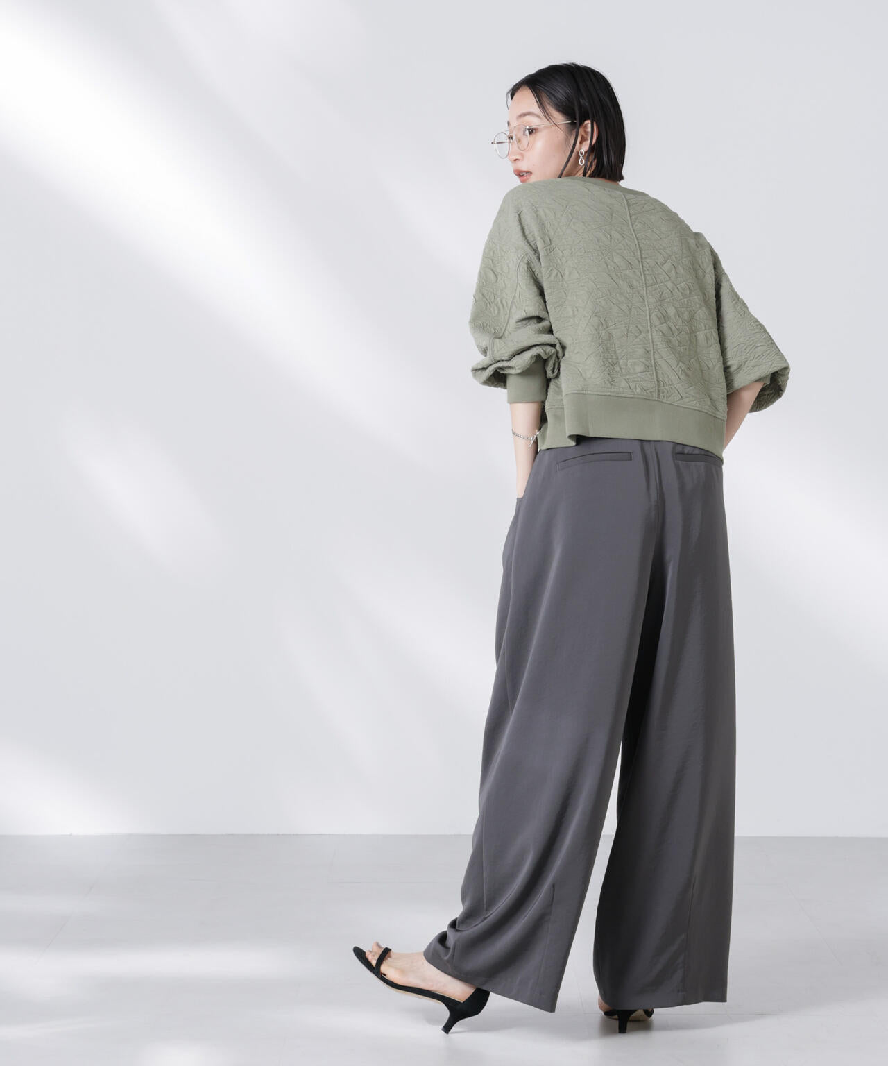 フクレジャガードカットトップス(セットアップ可) 6735123301