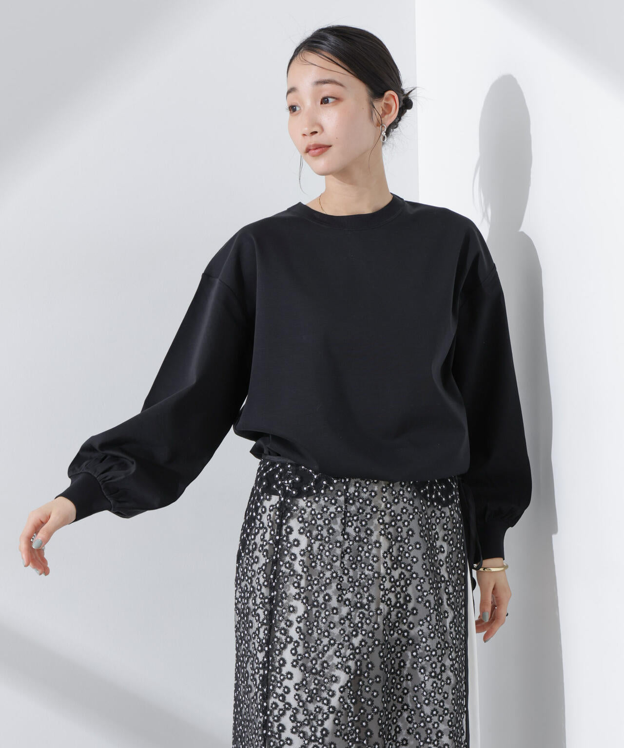 Anti SmellスムースシルケットロングスリーブTシャツ 6735123303