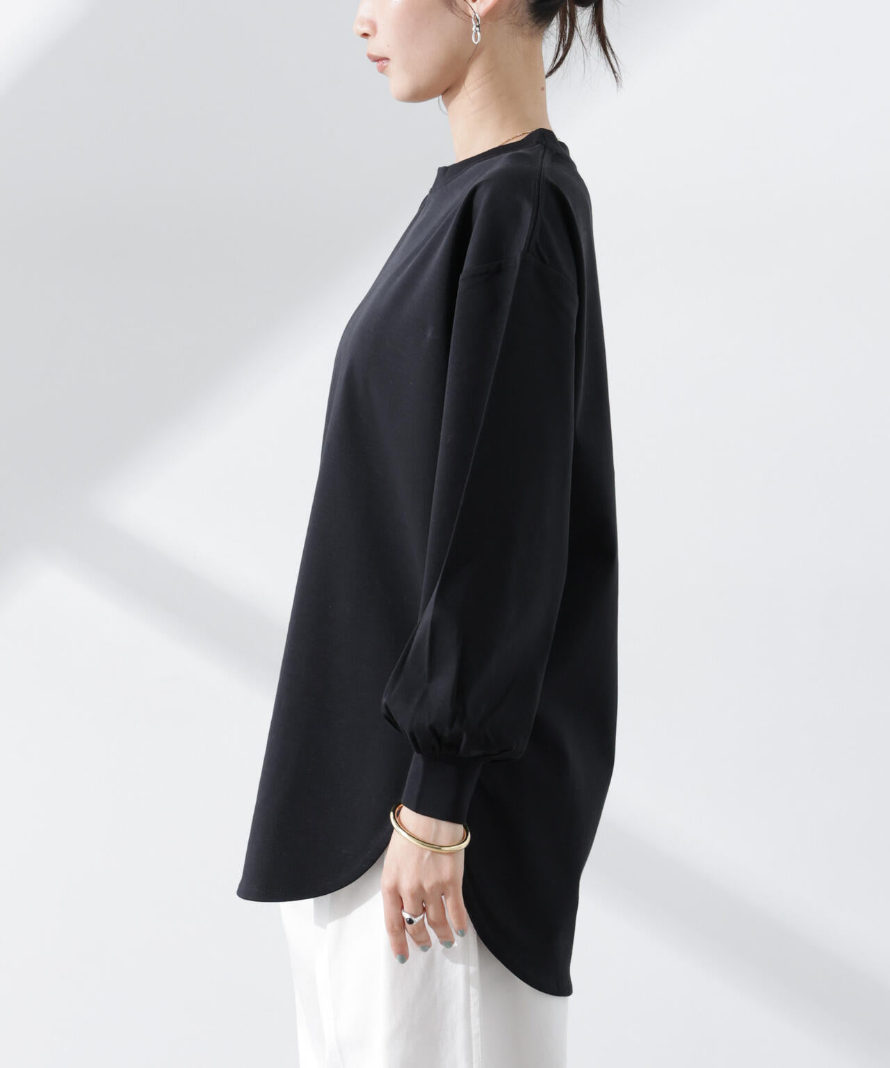 Anti SmellスムースシルケットロングスリーブTシャツ 6735123303
