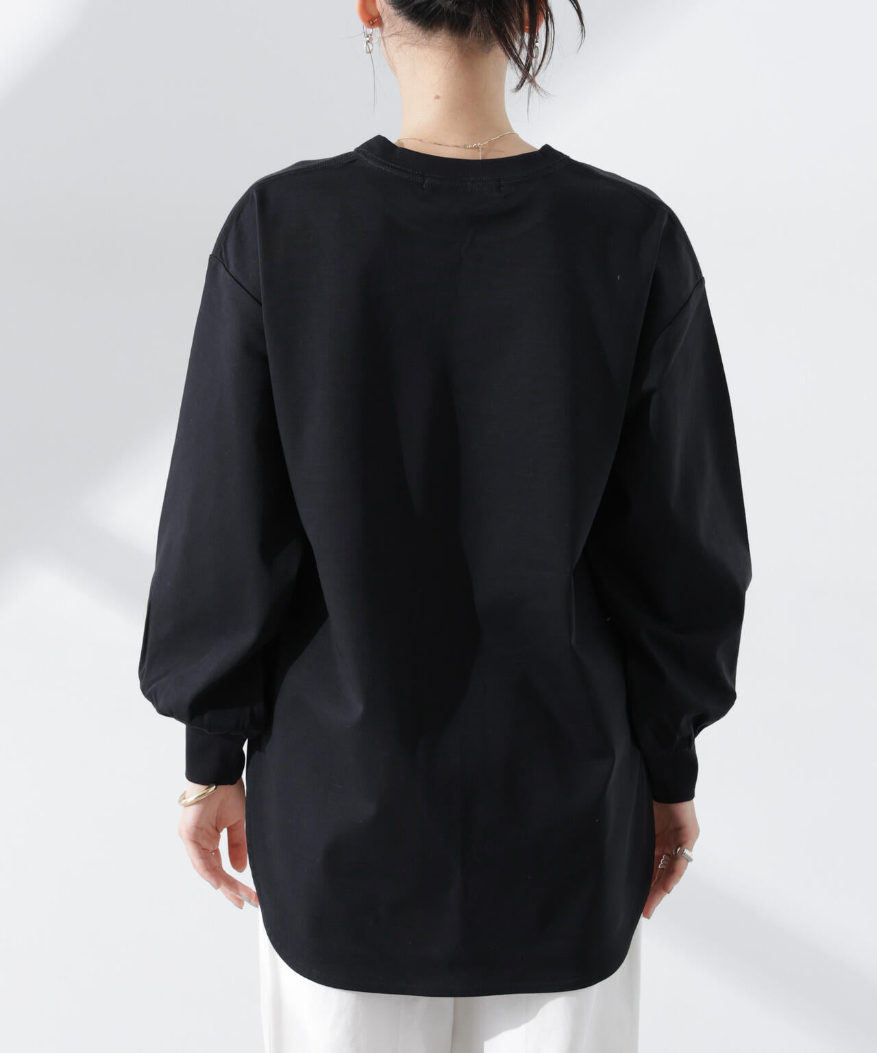 Anti SmellスムースシルケットロングスリーブTシャツ 6735123303