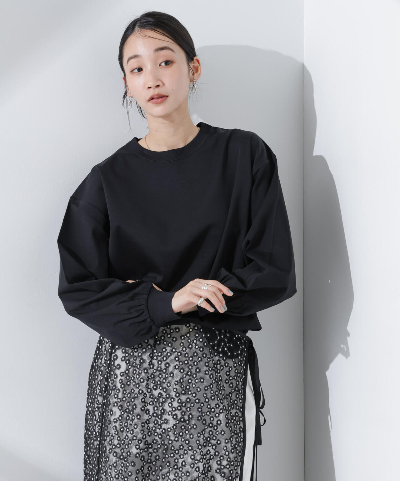 Anti SmellスムースシルケットロングスリーブTシャツ 6735123303