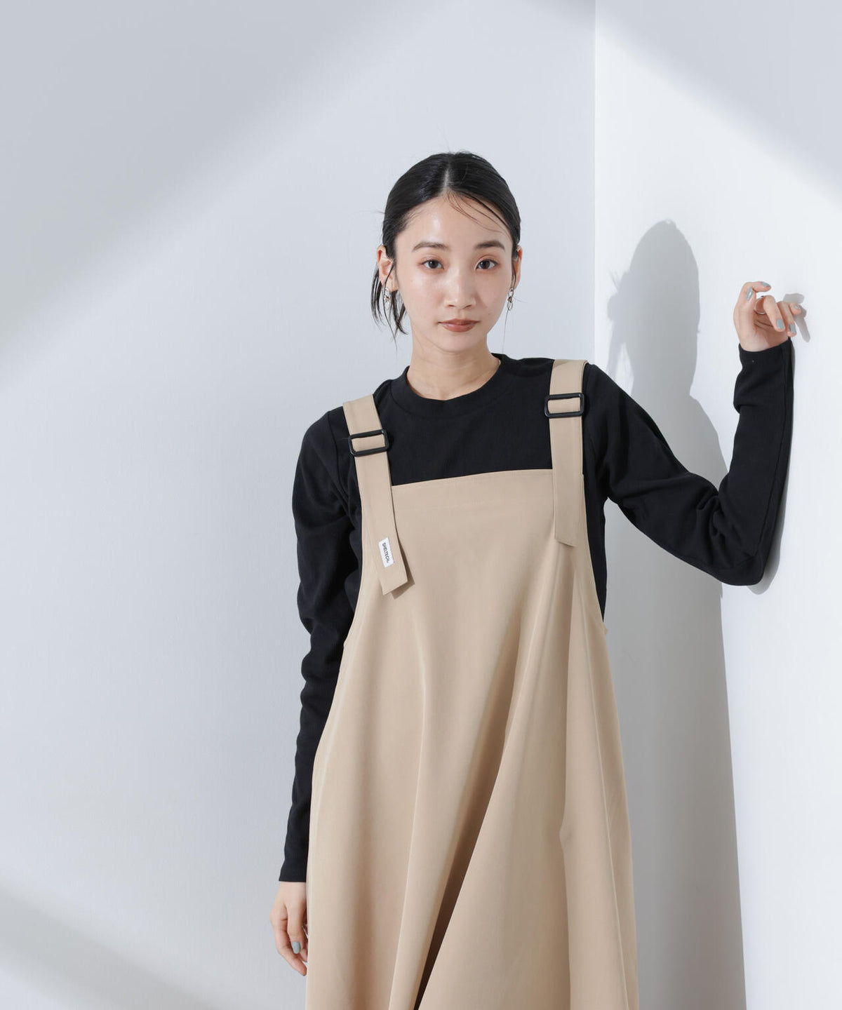抗菌防臭リブロングスリーブTシャツ 6735123307