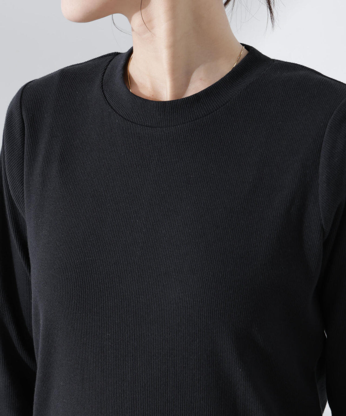 抗菌防臭リブロングスリーブTシャツ 6735123307