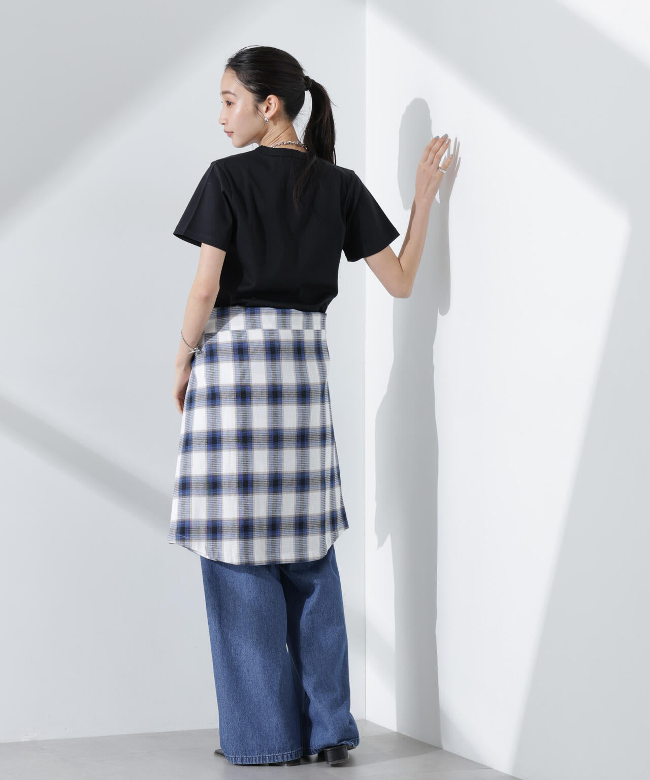 Anti SmellスムースシルケットクルーネックTシャツ 6735124301