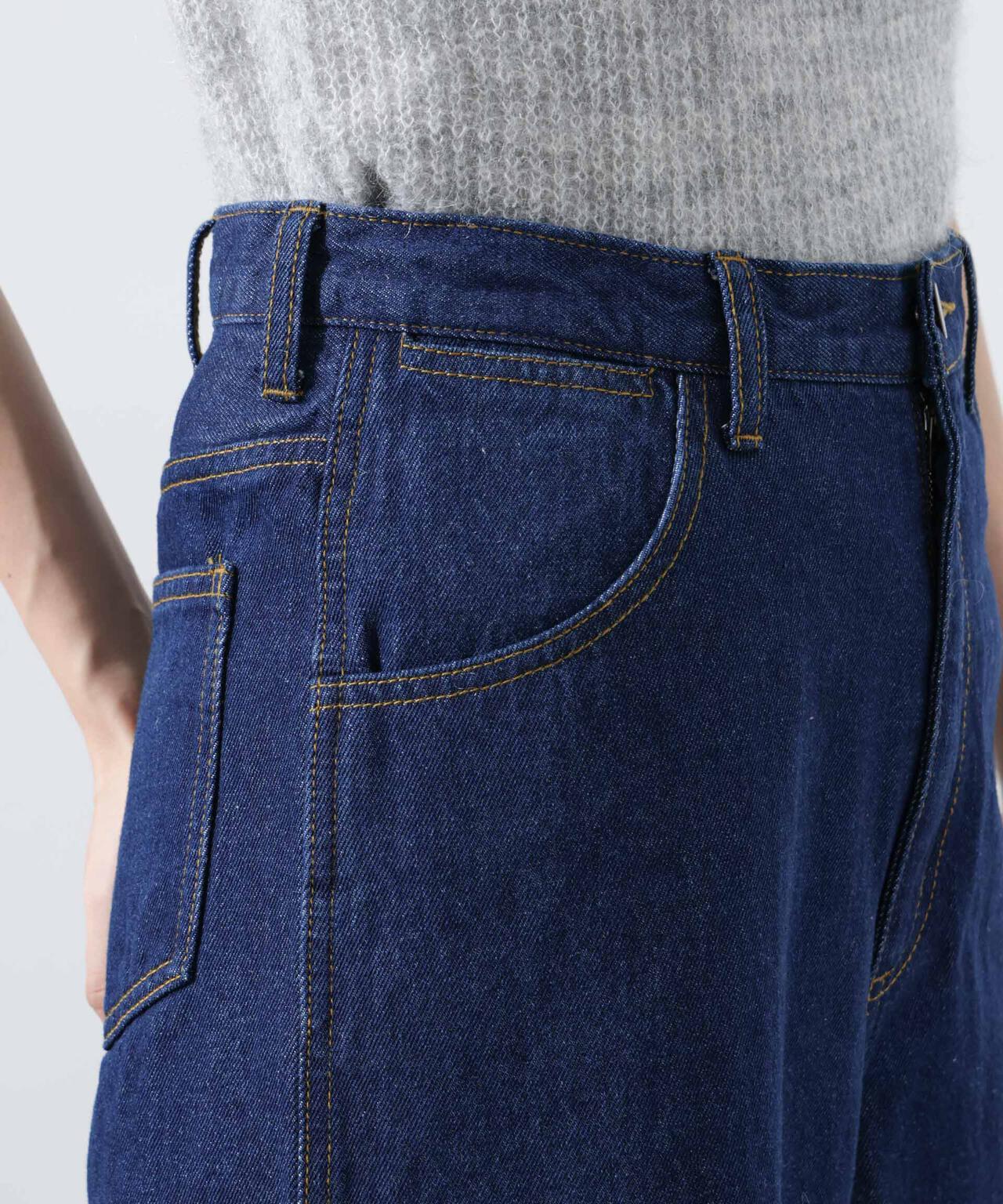 ワイドデニムパンツ(セットアップ可) 6735127309
