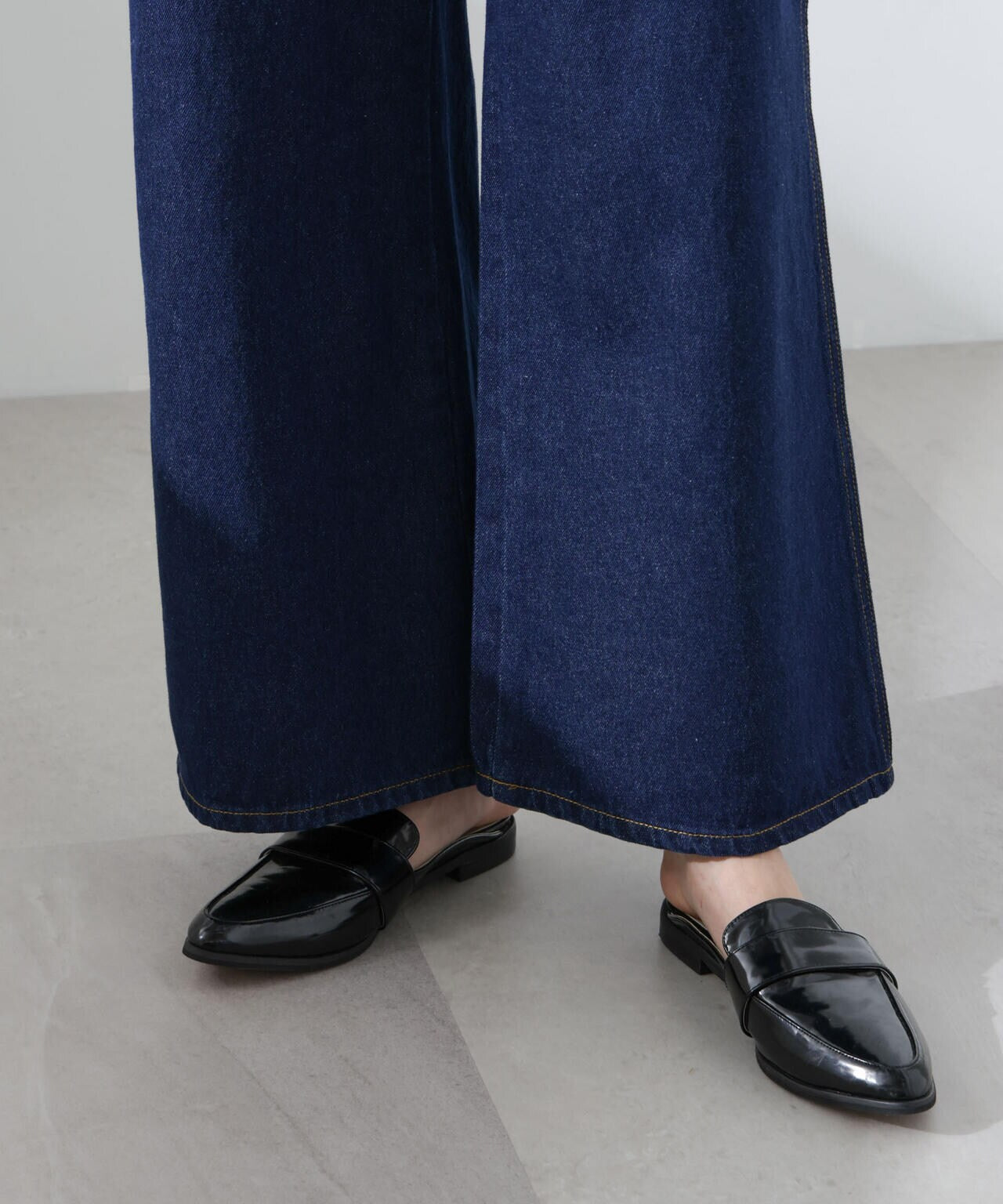 ワイドデニムパンツ(セットアップ可) 6735127309