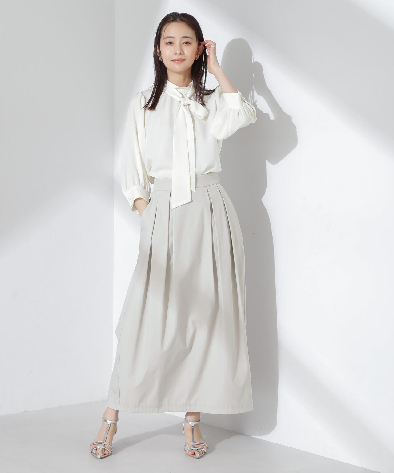 タックコクーンスカート 6735130312
