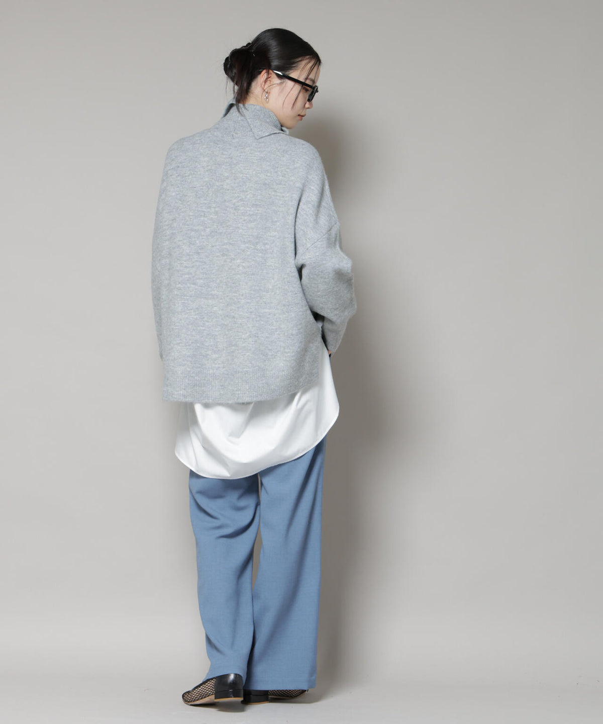 ジップスリットパンツ 6735227312